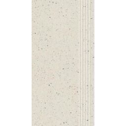 paradyż macroside bianco stopnica prosta nacinana mat 29.8x59.8 