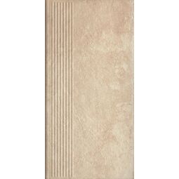 paradyż scandiano beige stopnica prosta 30x60x0.85 