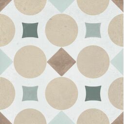 peronda patterns sand geometric gres 22.3x22.3 (36511) 