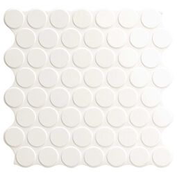 realonda circle glossy white gres 30.9x30.9 