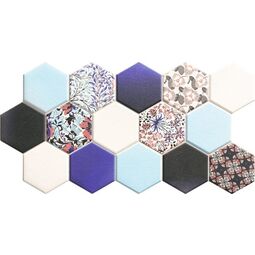 realonda hex nouveau blue gres 26.5x51 