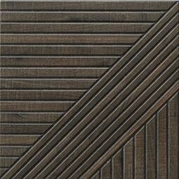 realonda tangram wood walnut gres 44x44 