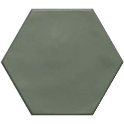 ribesalbes geometry green matt hex gres 15x17.3 