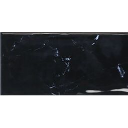 ribesalbes nero marquina gloss płytka ścienna 7.5x15 