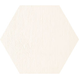 tubądzin mild garden white hex dekor 19.2x22.1 