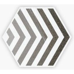 vives lacroix gris hexagono gres 23x26.6 