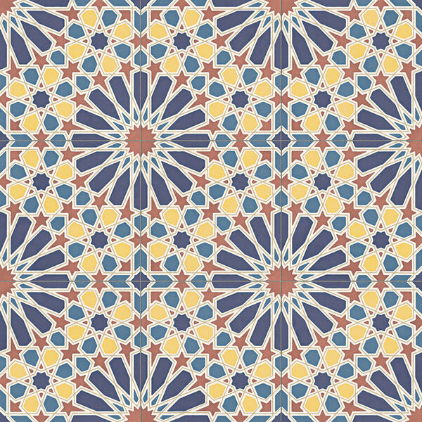 aparici alhambra blue gres rektyfikowany 59.55x59.55 gres aparici kwadratowe do kuchni 60x60