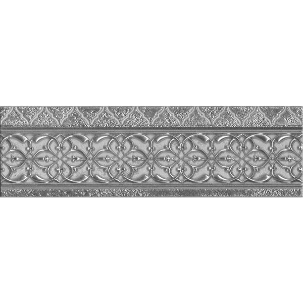 aparici alhambra silver listwa 9x29.75 glazura do kuchni szare strukturalne