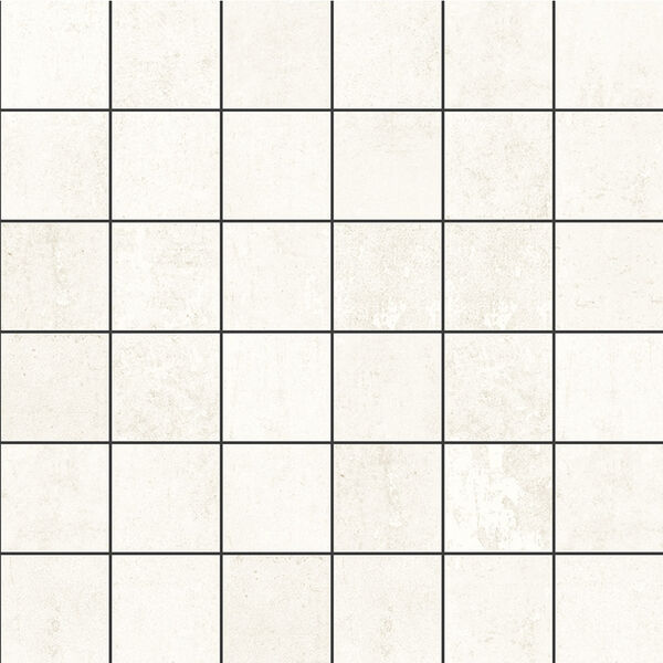 aparici brooklyn ivory natural 5x5 mozaika 29.75x29.75 gres 30x30 beżowe rektyfikowane o grubości 6 do 8 mm