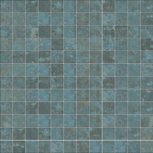 aparici grunge blue 2.5x2.5 mozaika 29.75x29.75 mozaika kwadratowe do łazienki 30x30 matowe rektyfikowane