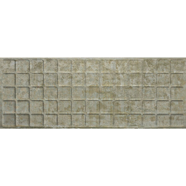 aparici grunge grey square płytka ścienna 44.63x119.3 glazura hiszpańskie do łazienki szare rektyfikowane strukturalne