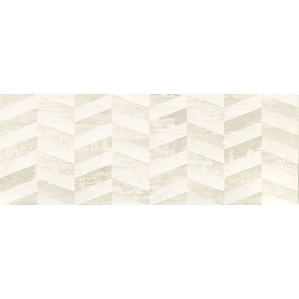 aparici jacquard ivory forbo płytka ścienna 44.63x119.3 płytki aparici geometryczne rektyfikowane strukturalne o grubości 6 do 8 mm