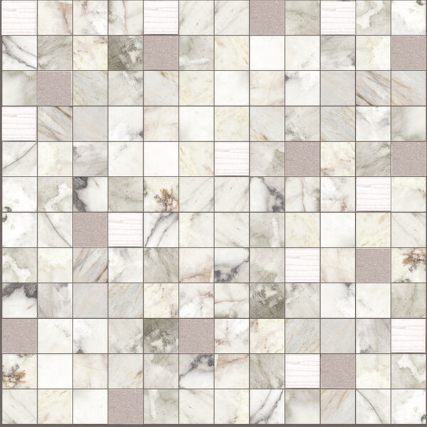 aparici luxor ilusion white 2.5x2.5 mozaika 29.75x29.75 glazura aparici kwadratowe hiszpańskie 30x30 błyszczące rektyfikowane