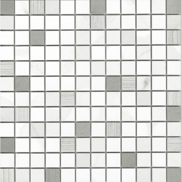 aparici marbox calacatta 2.5x2.5 mozaika dekor 29.75x29.75 mozaika kwadratowe do łazienki 30x30 matowe rektyfikowane