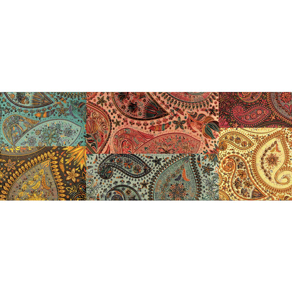 aparici montblanc paisley a dekor 44.63x119.3 geometryczne płytki prostokątne
