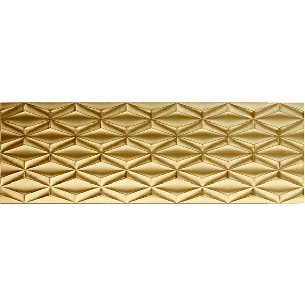 aparici neutral gold rhombus dekor 29.75x89.46 glazura aparici hiszpańskie 30x90 złote strukturalne