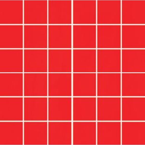 aparici neutral red 5x5 mozaika 29.75x29.75 płytki kwadratowe 30x30 czerwone matowe rektyfikowane