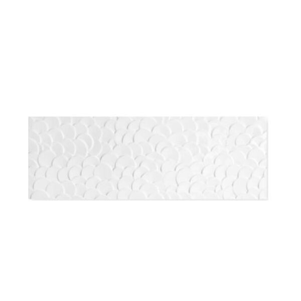 aparici nordic blanco shell płytka ścienna 29.75x89.46 glazura aparici prostokątne do łazienki 30x90 błyszczące