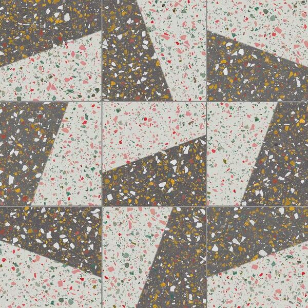 aparici terrazzo stamp natural gres 59.2x59.2 płytki w stylu retro imitujące lastryko