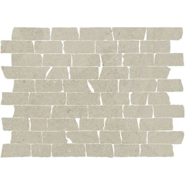 aparici tivoli ivory cross-cut natural mosaic broken 27.5x30.5 