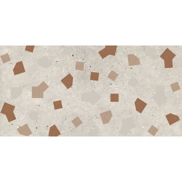 ape ceramica ama ricetta avorio gres rektyfikowany 60x120 płytki w stylu retro imitujące lastryko