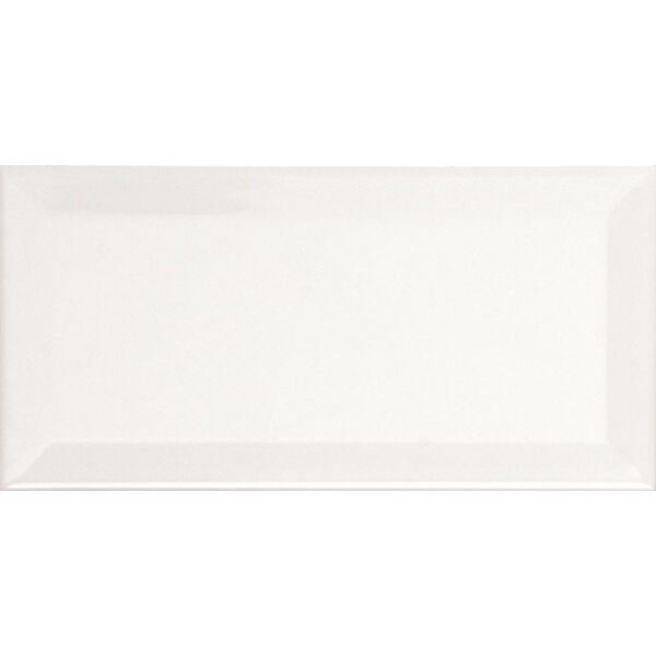 ape ceramica biselado blanco brillo 10x20 glazura ape ceramica prostokątne 10x20