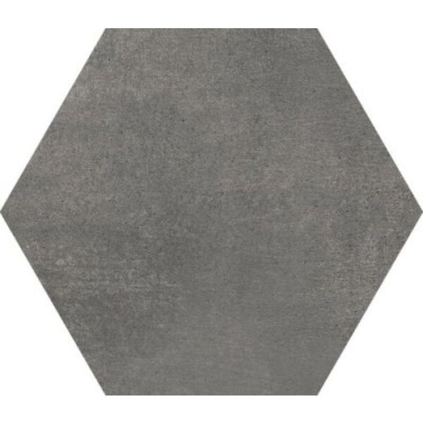 ape ceramica hexawork b coal gres 21x18.2 gres ape ceramica heksagonalne do kuchni szare matowe