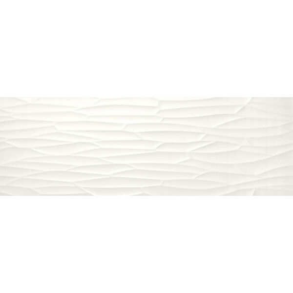 ape ceramica mama mia white płytka ścienna 40x120 glazura do łazienki 40x120 matowe rektyfikowane strukturalne o grubości 10 mm