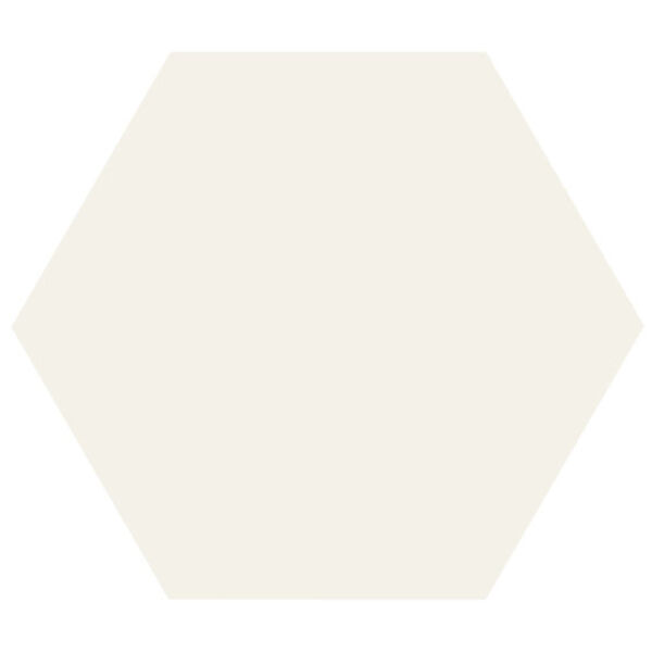 ape ceramica nice white hexagon gres 23x26 płytki heksagonalne do łazienki matowe