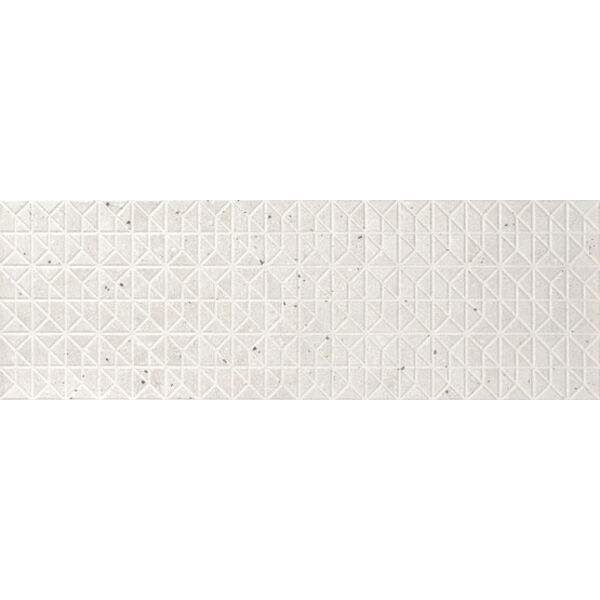 ape ceramica shape bianco dekor 40x120 płytki do salonu 40x120 matowe geometryczne rektyfikowane strukturalne