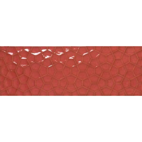 ape ceramica tina red płytka ścienna 31.6x90 płytki ape ceramica do kuchni czerwone błyszczące