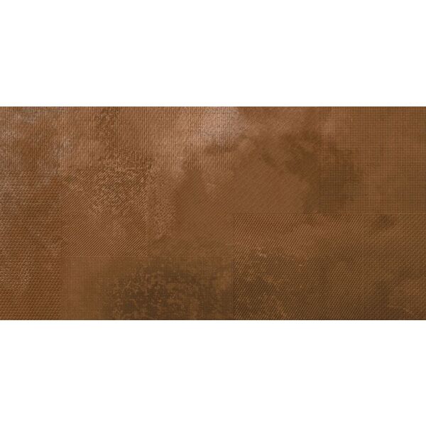 argenta aveyron corten matt artech dekor 60x120 metalizowane płytki 120x60