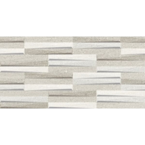 azteca mirage grey brick płytka ścienna 30x60 azteca mirage