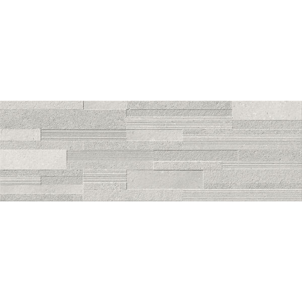 azteca vincent stone wall white płytka ścienna 40x120 glazura azteca do salonu 40x120 matowe strukturalne