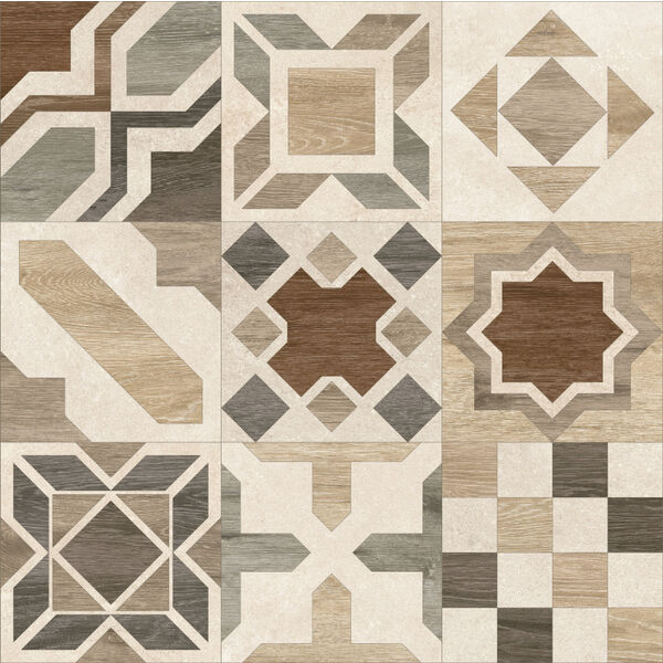 baldocer phuket mix ivory gres rektyfikowany 60x60 gres baldocer hiszpańskie do kuchni 60x60 matowe patchwork