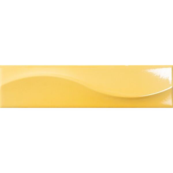 bestile bellini metro giallo dekor 7.5x30 glazura bestile do kuchni strukturalne