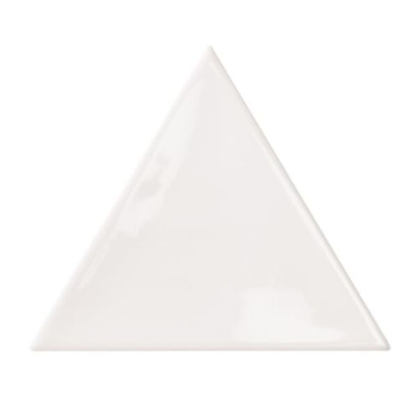 bestile bondi white triangle shine płytka ścienna 11.5x13 glazura bestile hiszpańskie do salonu białe