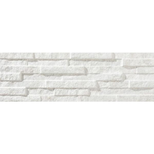 bestile brickstone white gres rektyfikowany 16.3x51.7 płytki bestile imitujące kamień prostokątne do kuchni matowe