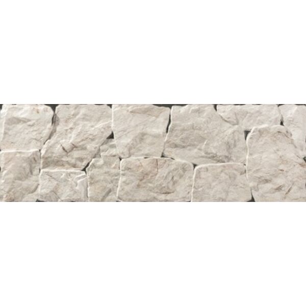 bestile kerala white gres 17x52 płytki bestile imitujące kamień prostokątne do łazienki białe