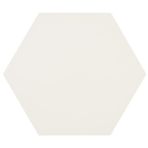 bestile meraki blanco base gres 19.8x22.8 białe płytki heksagonalne