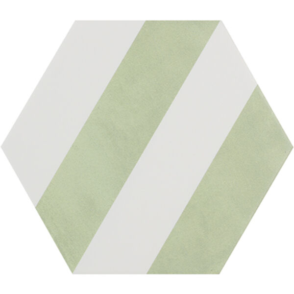 bestile meraki verde stripe gres 19.8x22.8 geometryczne płytki bestile