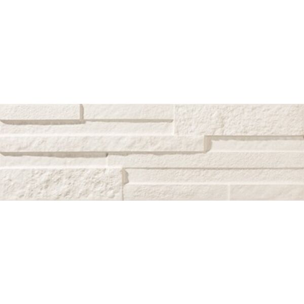 bestile tikal white gres rektyfikowany 16.3x51.7 płytki bestile prostokątne do salonu strukturalne