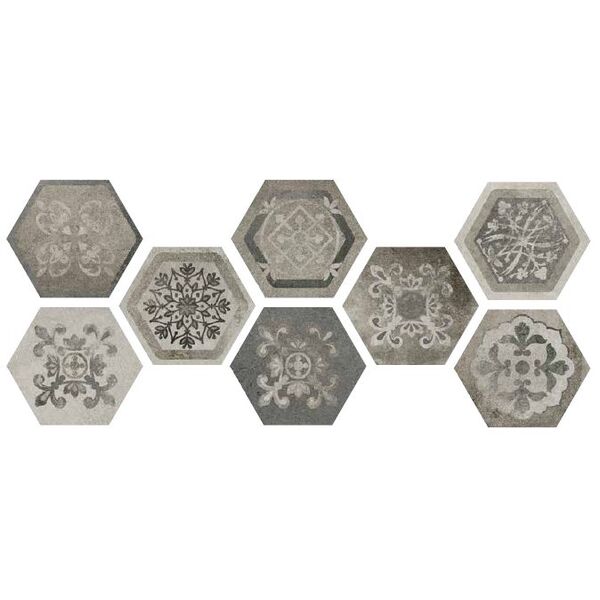 bestile toscana backstage gris decor gres 25.8x29 płytki bestile hiszpańskie do salonu matowe patchwork