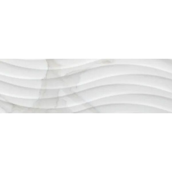 bianca ccr148-1 demeter white onda płytka ścienna 25x75 płytki ścienne