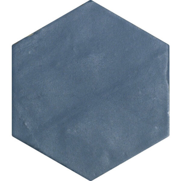 carmen ceramic art nomade blue hexagon gres 13.9x16 płytki carmen ceramic art prostokątne do salonu matowe