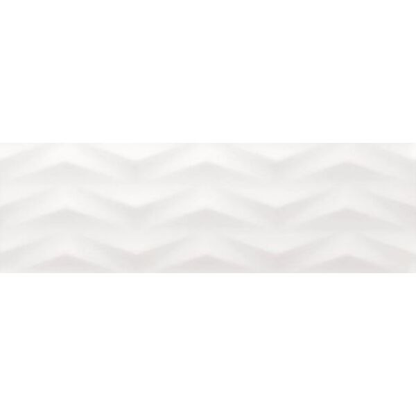 ceramika color axis white ccr43-1 płytka ścienna 30x60 płytki ceramika color prostokątne do łazienki geometryczne strukturalne