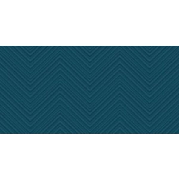 ceramika color blue mat chevron płytka ścienna 30x60 płytki jodełka na ścianę