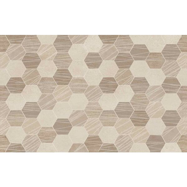 ceramika color klara beige dekor 25x40 glazura ceramika color do łazienki 25x40