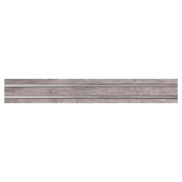 ceramika color terra grey listwa 10.5x75 g1 płytki imitujące kamień prostokątne do kuchni błyszczące o grubości 6 do 8 mm