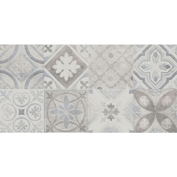 ceramika końskie moris patchwork dekor 30x60 ornamentowe płytki do salonu